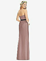 Rear View Thumbnail - Sienna & Black Social Bridesmaids Style 8174