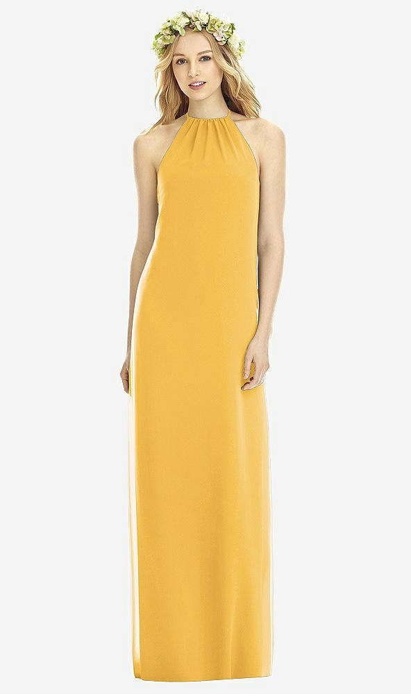 Front View - NYC Yellow Social Bridesmaids Style 8175