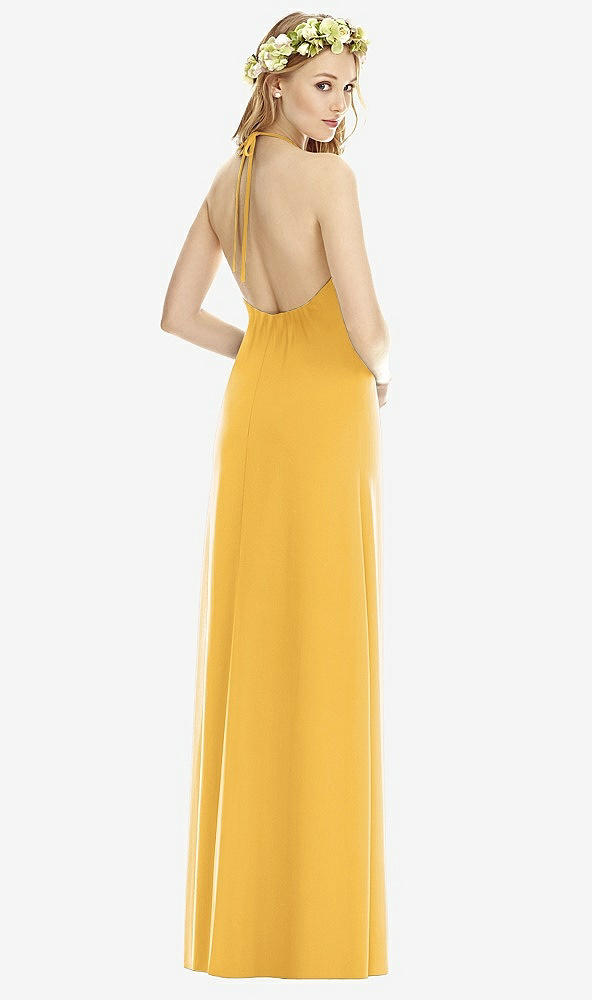 Back View - NYC Yellow Social Bridesmaids Style 8175