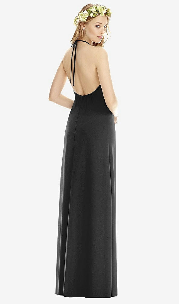 Back View - Black Social Bridesmaids Style 8175