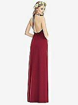 Rear View Thumbnail - Burgundy Social Bridesmaids Style 8175