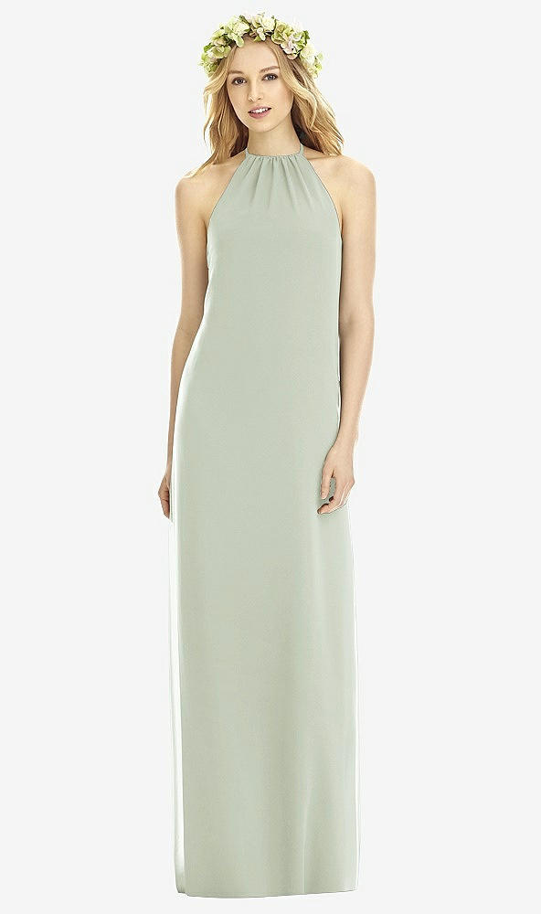 Front View - Celadon Social Bridesmaids Style 8175