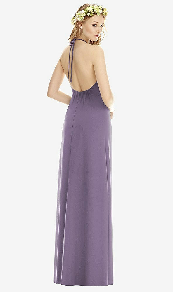 Back View - Lavender Social Bridesmaids Style 8175