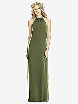 Front View Thumbnail - Olive Green Social Bridesmaids Style 8175