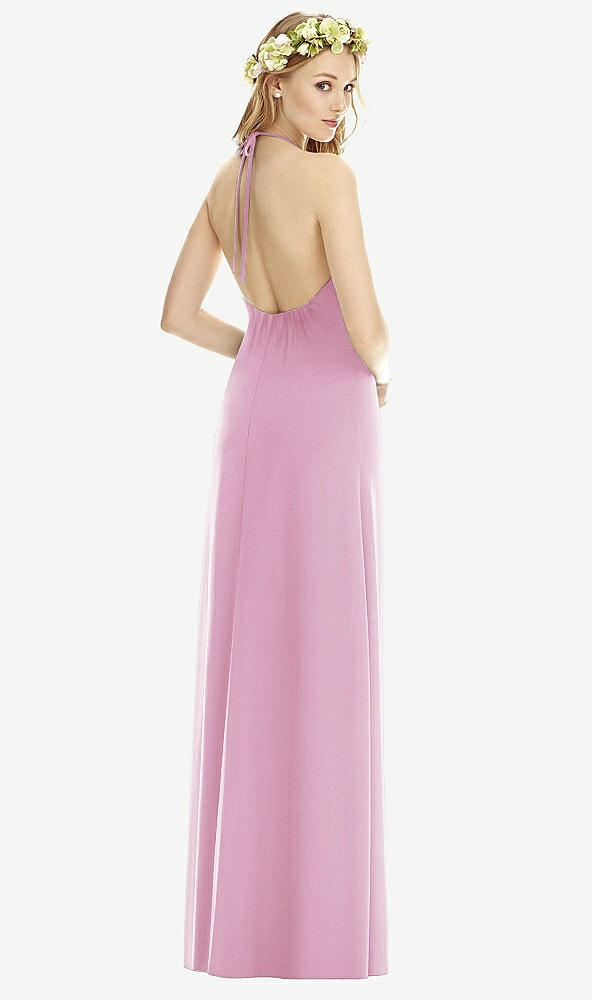 Back View - Powder Pink Social Bridesmaids Style 8175