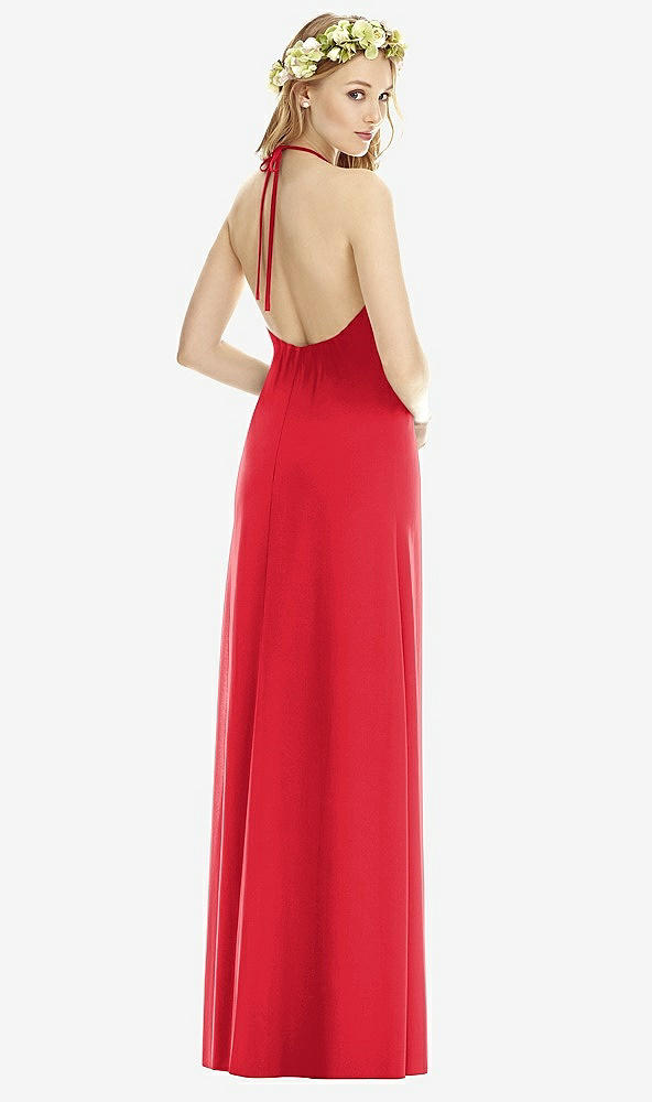 Back View - Parisian Red Social Bridesmaids Style 8175