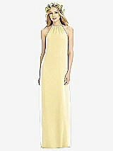 Front View Thumbnail - Pale Yellow Social Bridesmaids Style 8175