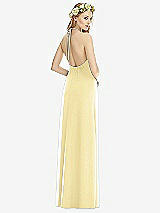 Rear View Thumbnail - Pale Yellow Social Bridesmaids Style 8175