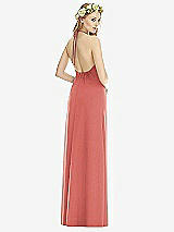 Rear View Thumbnail - Coral Pink Social Bridesmaids Style 8175