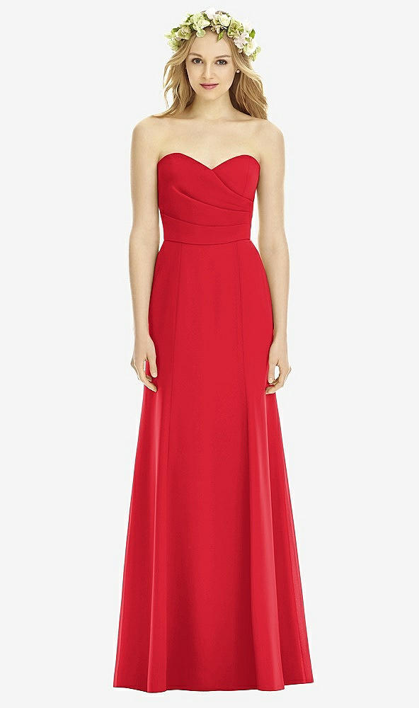 Front View - Parisian Red Social Bridesmaids Style 8176