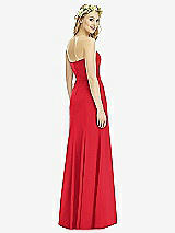 Rear View Thumbnail - Parisian Red Social Bridesmaids Style 8176