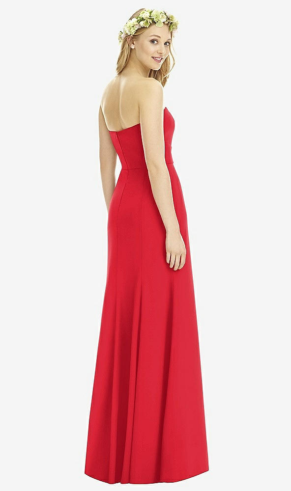 Back View - Parisian Red Social Bridesmaids Style 8176