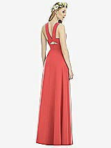 Front View Thumbnail - Perfect Coral Social Bridesmaids Dress 8177