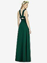 Front View Thumbnail - Hunter Green Social Bridesmaids Dress 8177