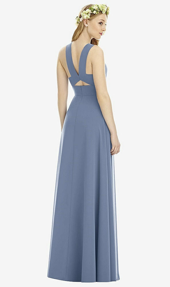 Front View - Larkspur Blue Social Bridesmaids Dress 8177