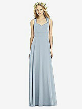 Rear View Thumbnail - Mist Social Bridesmaids Dress 8177