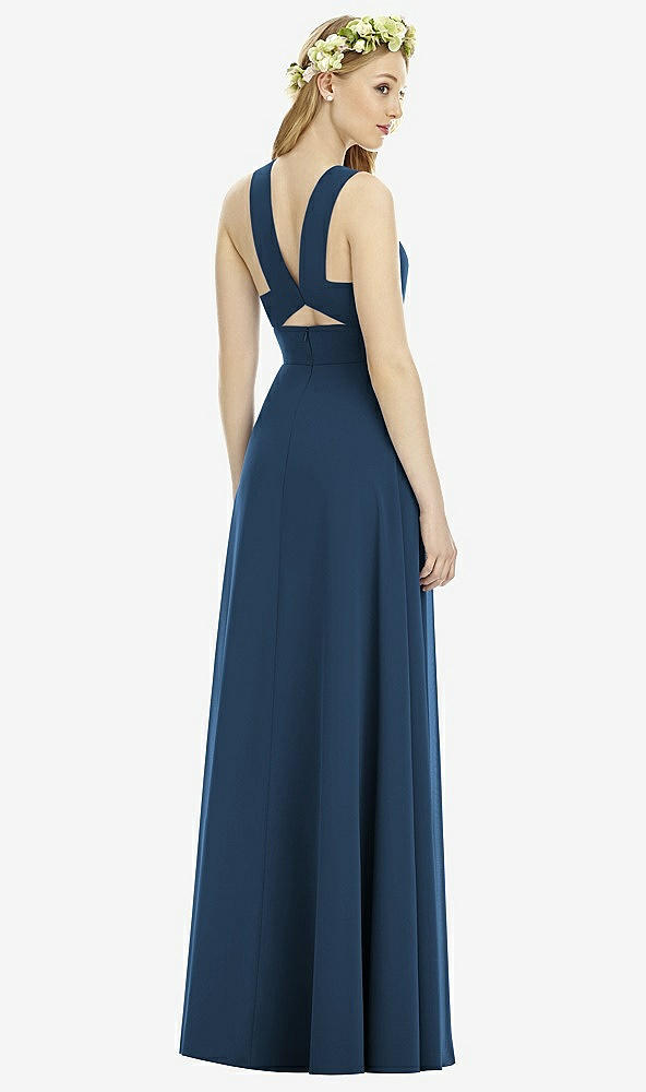 Front View - Sofia Blue Social Bridesmaids Dress 8177