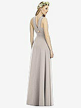 Front View Thumbnail - Taupe Social Bridesmaids Dress 8177