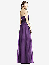 Rear View Thumbnail - Majestic Studio Design Bridesmaid Dress 4505