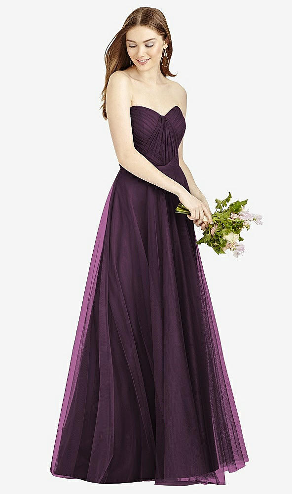 Front View - Aubergine Studio Design Bridesmaid Dress 4505