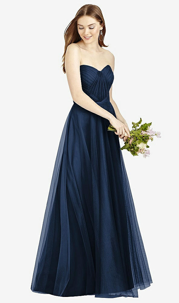 Front View - Midnight Navy Studio Design Bridesmaid Dress 4505