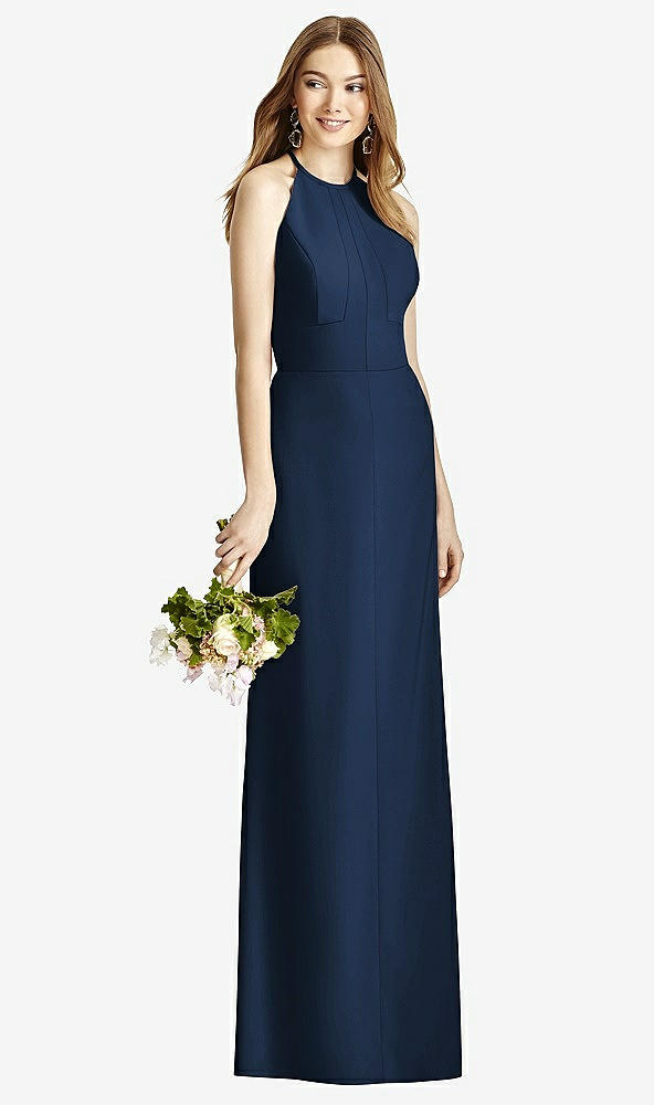 Front View - Midnight Navy Studio Design Bridesmaid Dress 4507