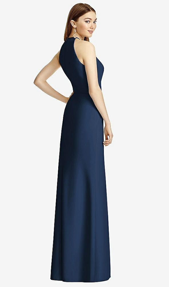 Back View - Midnight Navy Studio Design Bridesmaid Dress 4507