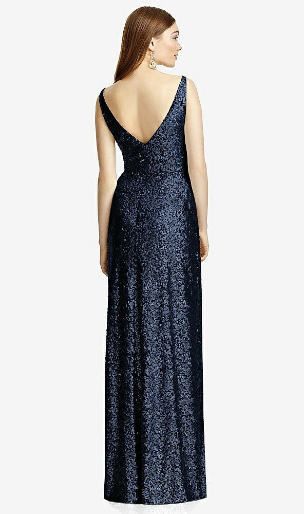 Back View - Midnight Navy Studio Design Bridesmaid Dress 4508