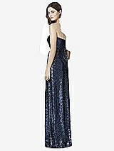 Rear View Thumbnail - Midnight Navy Studio Design Bridesmaid Dress 4509