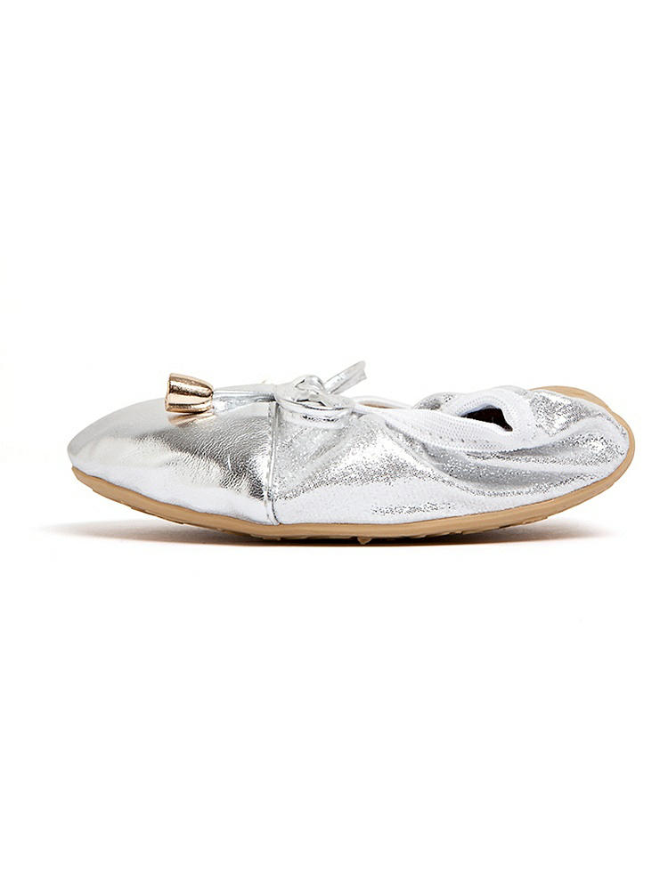 Back View - Silver Talaria Premium Folding Flats