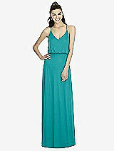 Front View Thumbnail - Mediterranean Alfred Sung Bridesmaid Dress D739