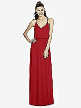 Front View Thumbnail - Garnet Alfred Sung Bridesmaid Dress D739