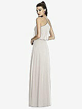 Rear View Thumbnail - Oyster Alfred Sung Bridesmaid Dress D739