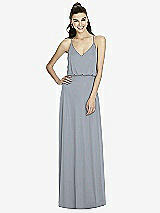 Front View Thumbnail - Platinum Alfred Sung Bridesmaid Dress D739