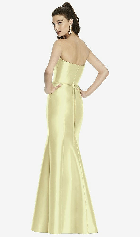 Back View - Butter Yellow Alfred Sung Style D742