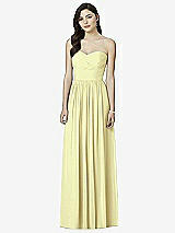 Front View Thumbnail - Butter Yellow Dessy Bridesmaid Dress 2991