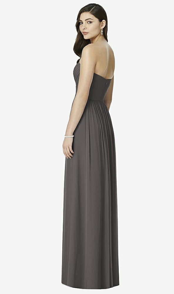 Back View - Caviar Gray Dessy Bridesmaid Dress 2991