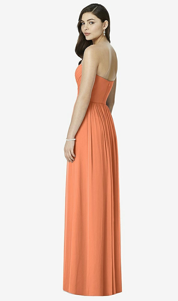 Back View - Sweet Melon Dessy Bridesmaid Dress 2991