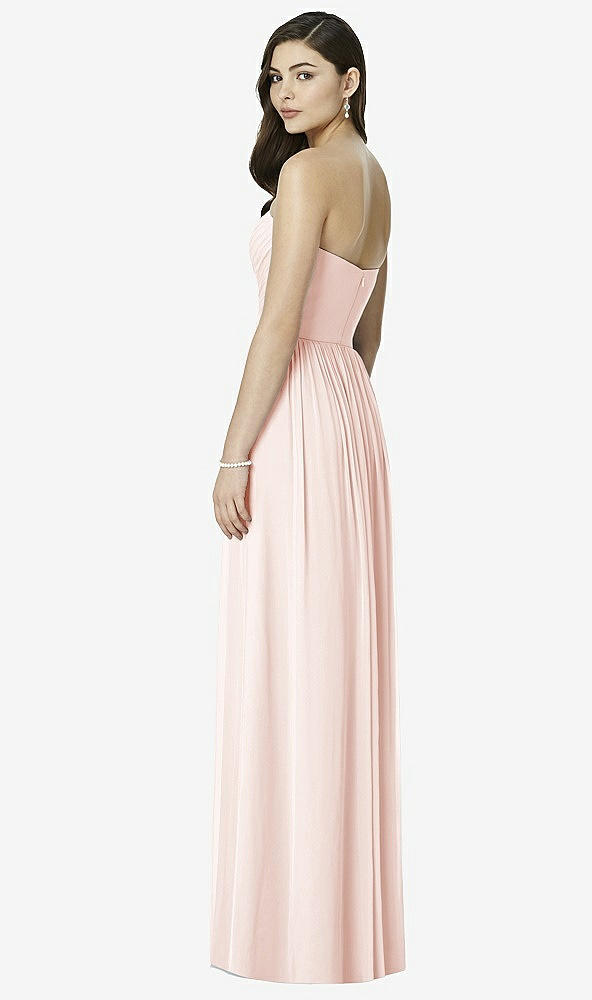 Back View - Blush Dessy Bridesmaid Dress 2991