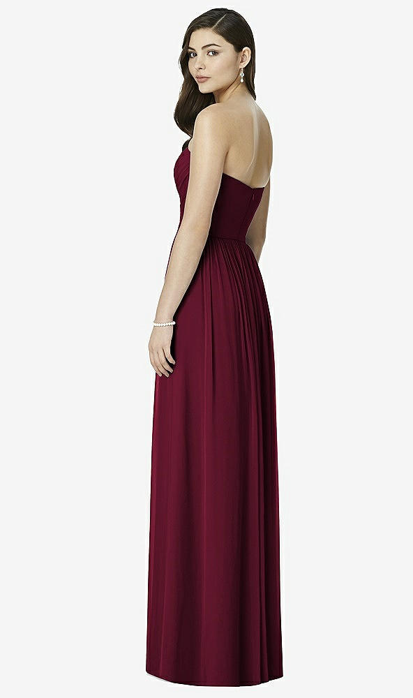 Back View - Cabernet Dessy Bridesmaid Dress 2991