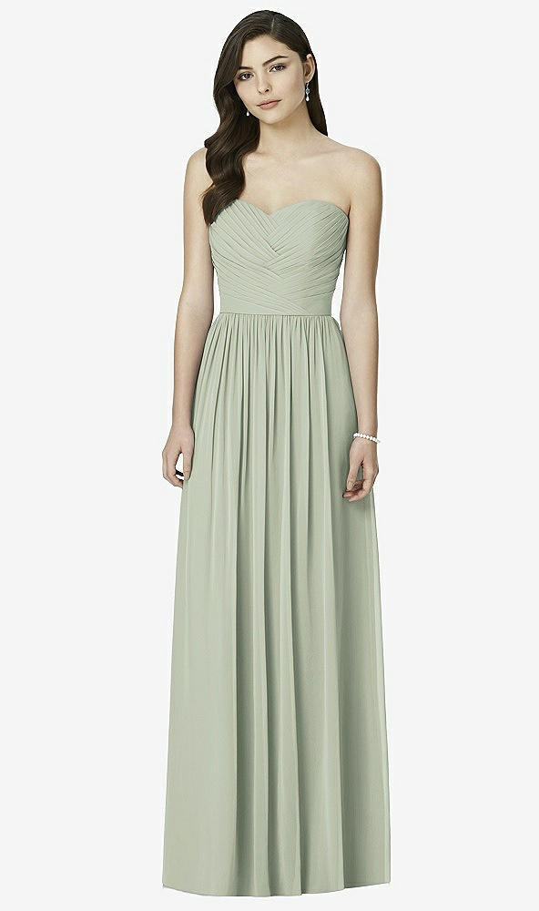 Front View - Celadon Dessy Bridesmaid Dress 2991