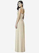 Rear View Thumbnail - Champagne Dessy Bridesmaid Dress 2991