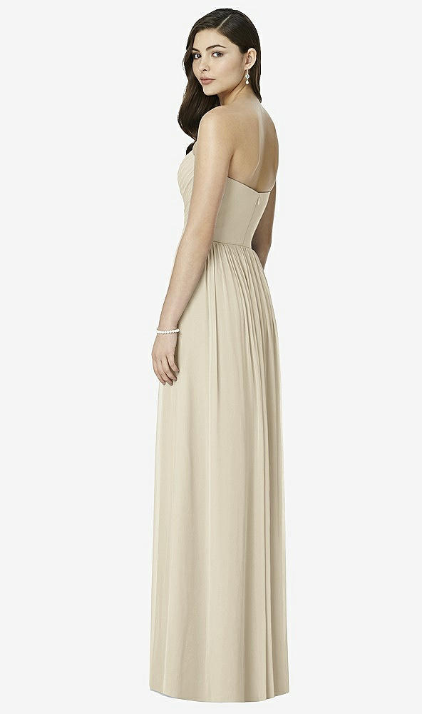 Back View - Champagne Dessy Bridesmaid Dress 2991