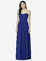 Front View Thumbnail - Cobalt Blue Dessy Bridesmaid Dress 2991