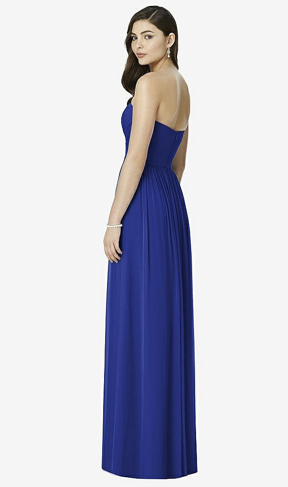 Back View - Cobalt Blue Dessy Bridesmaid Dress 2991