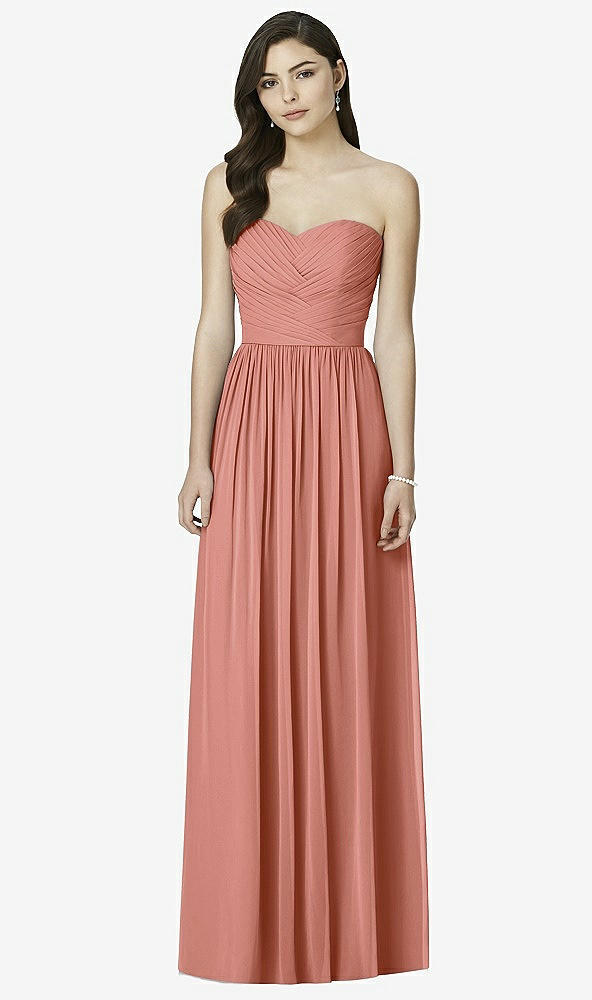 Front View - Desert Rose Dessy Bridesmaid Dress 2991