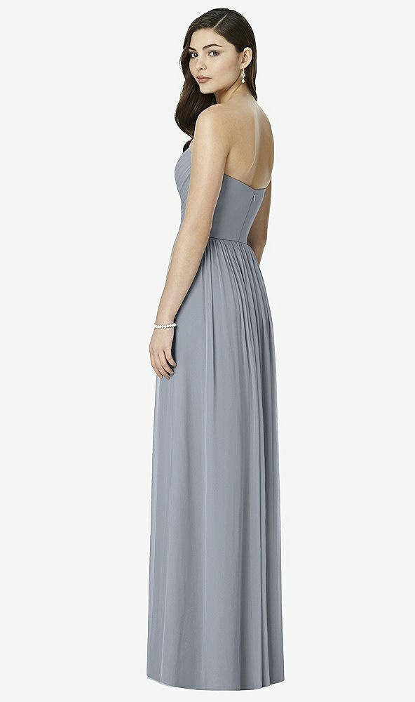 Back View - Platinum Dessy Bridesmaid Dress 2991