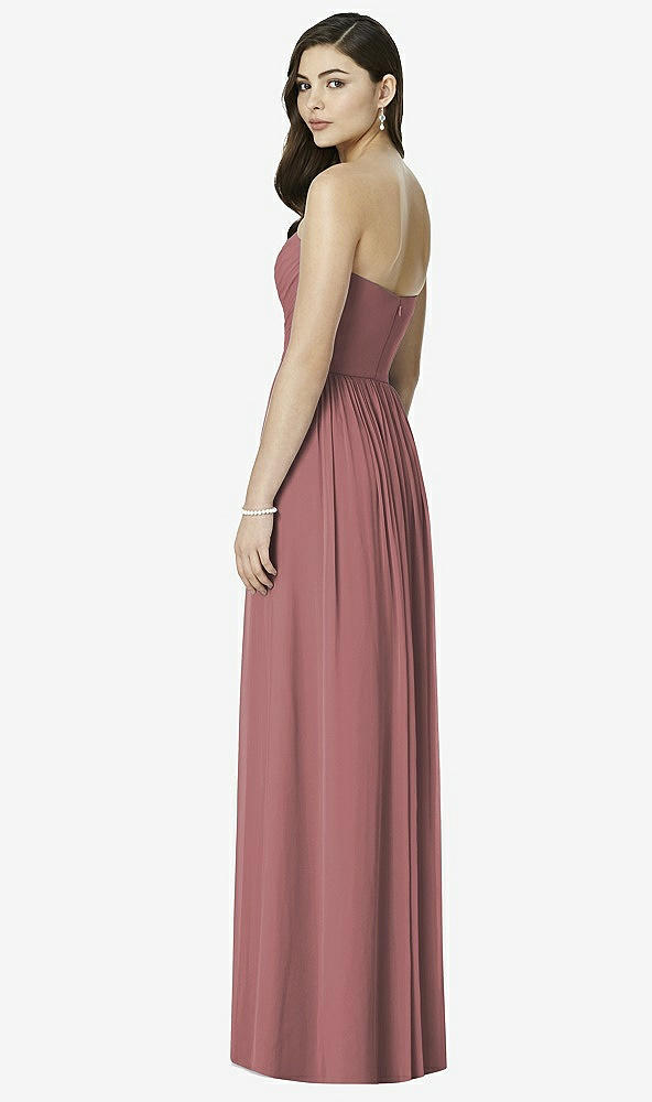 Back View - Rosewood Dessy Bridesmaid Dress 2991