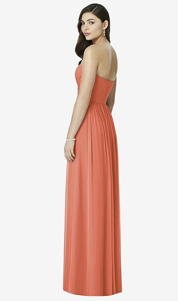 Back View - Terracotta Copper Dessy Bridesmaid Dress 2991