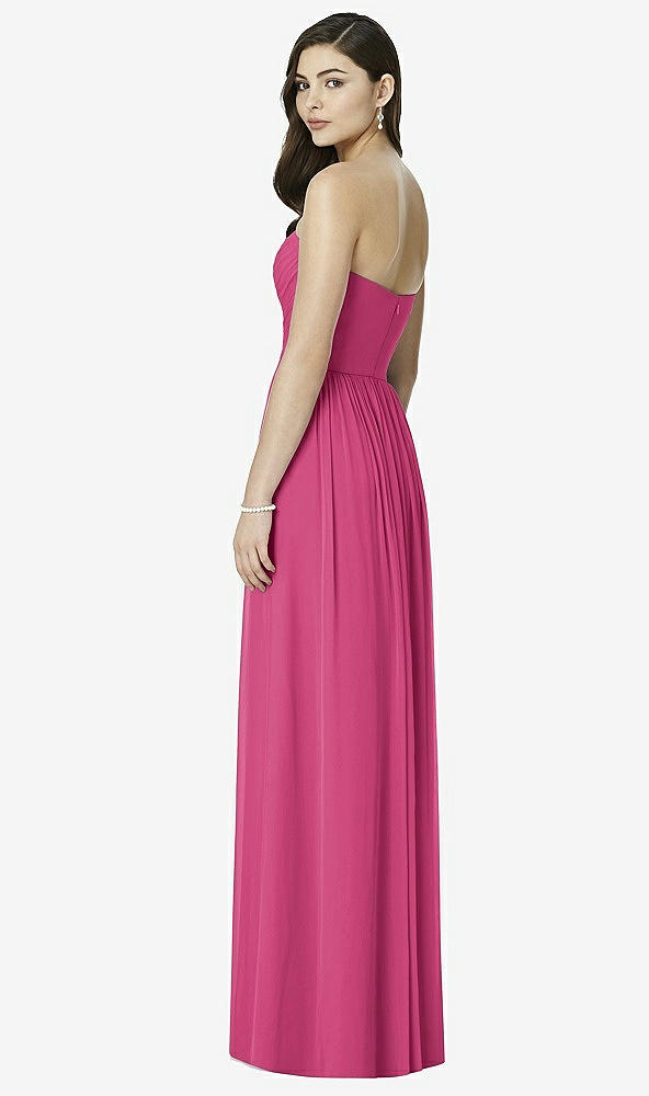 Back View - Tea Rose Dessy Bridesmaid Dress 2991